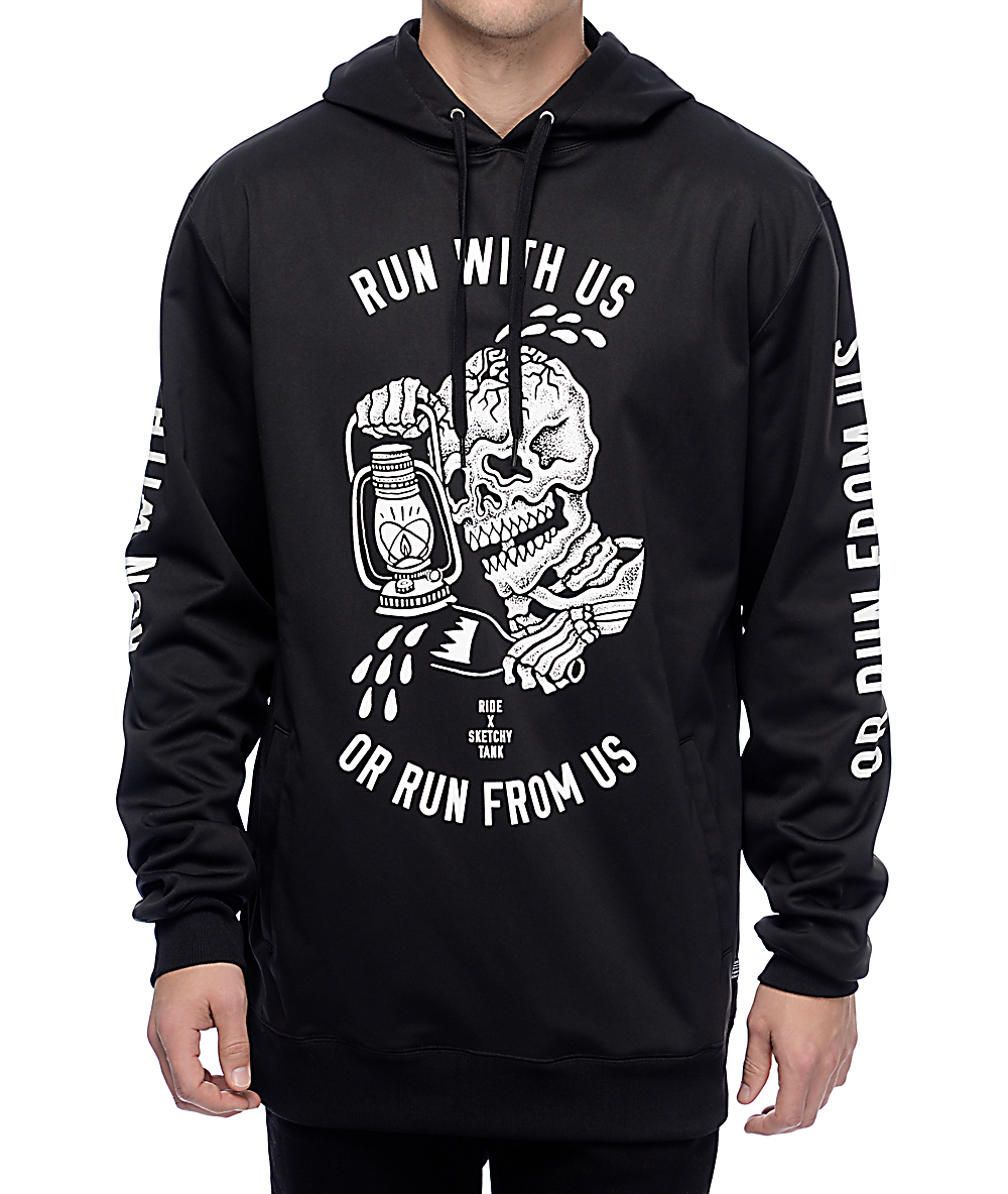 ride snowboard hoodie