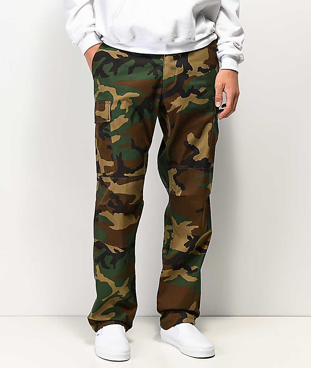 Rothco BDU Tactical Woodland Cargo Pants | Zumiez.ca