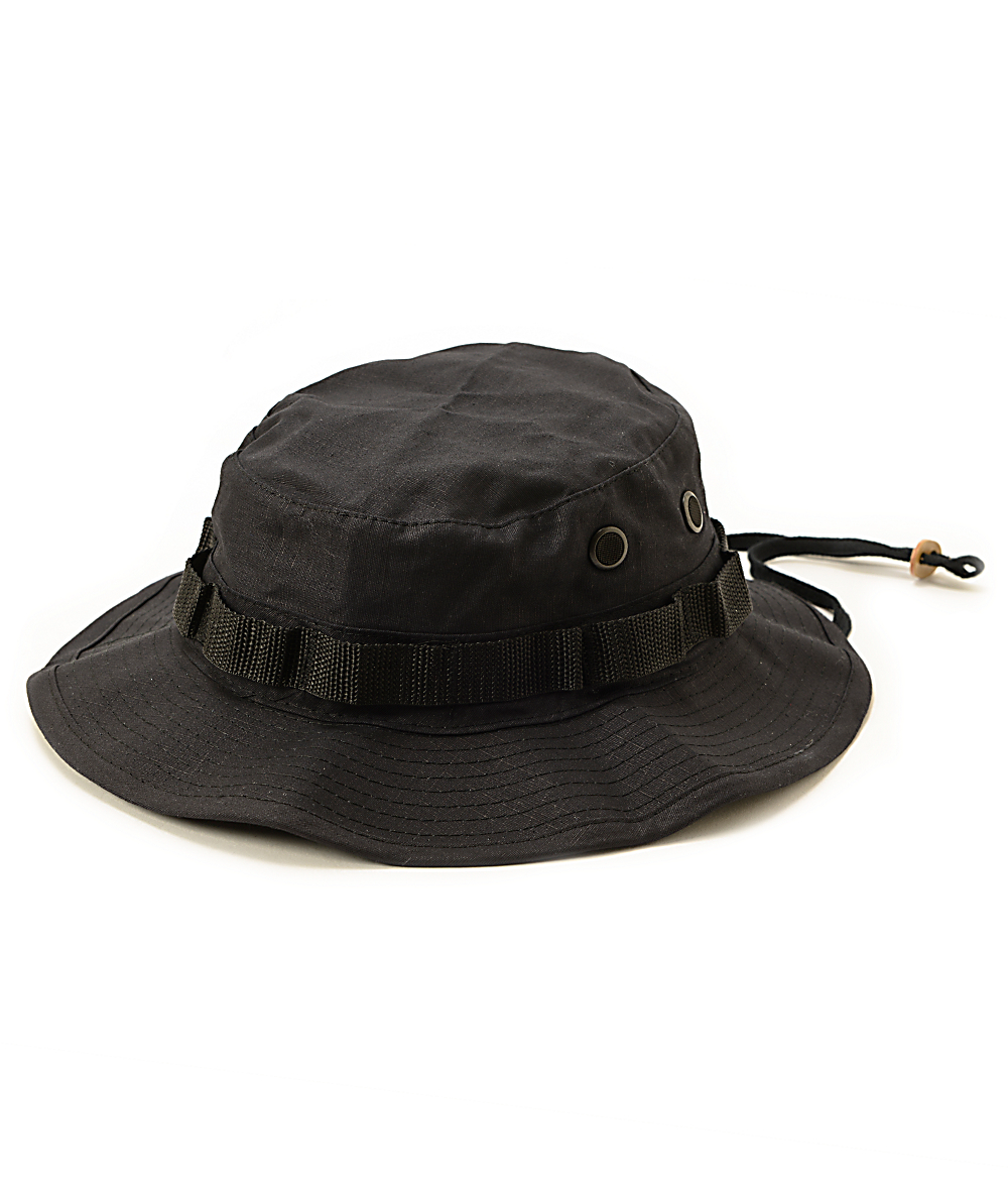 rothco boonie black bucket hat