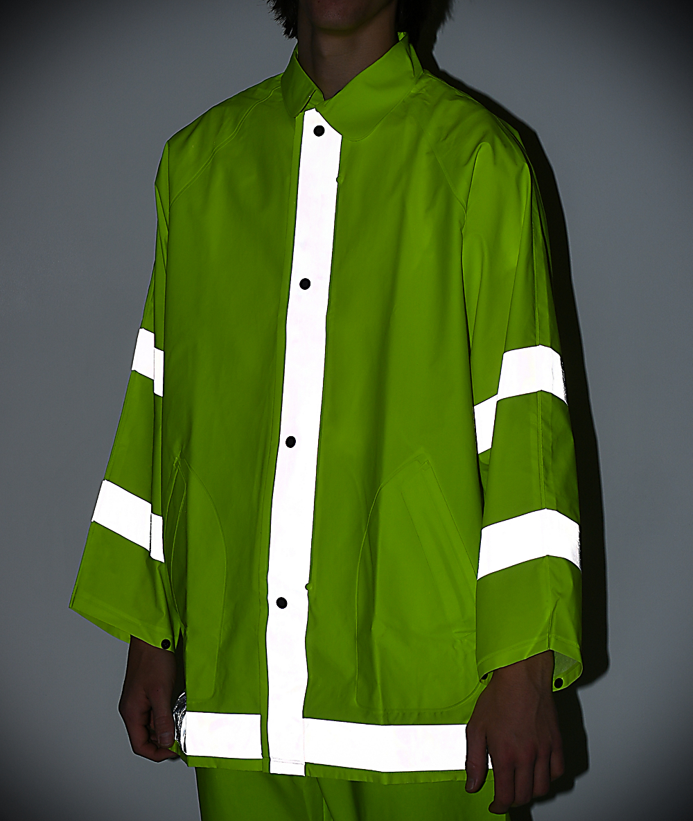 neon green reflective jacket