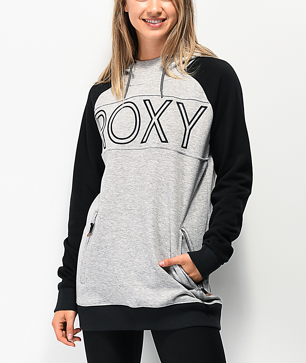 roxy fleece lined hoodie