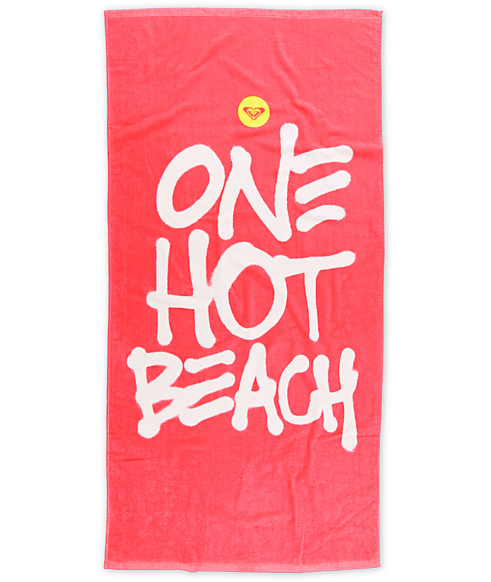 roxy beach towel