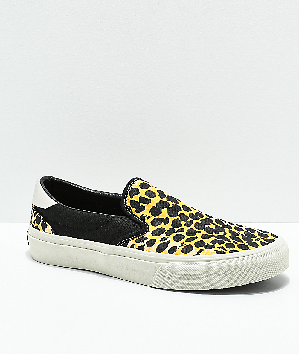 leopard print skater shoes