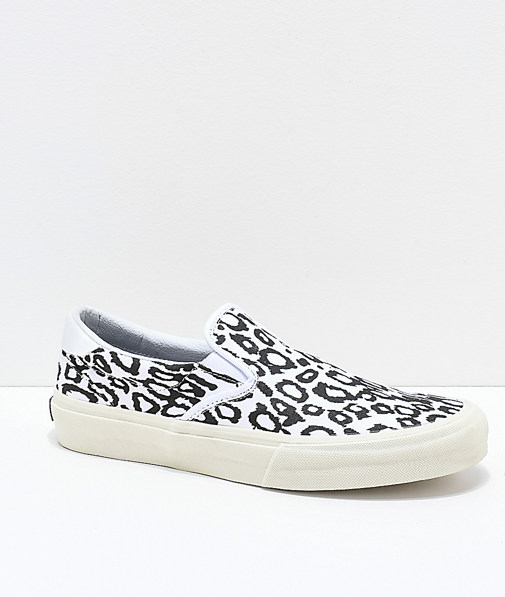 cheetah slip on shoes