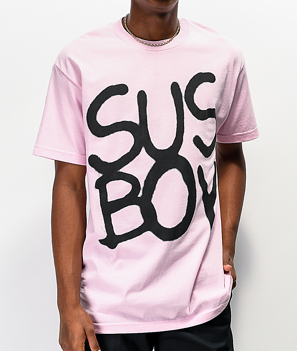 Sus Boy Anarchy Pink T Shirt Zumiez