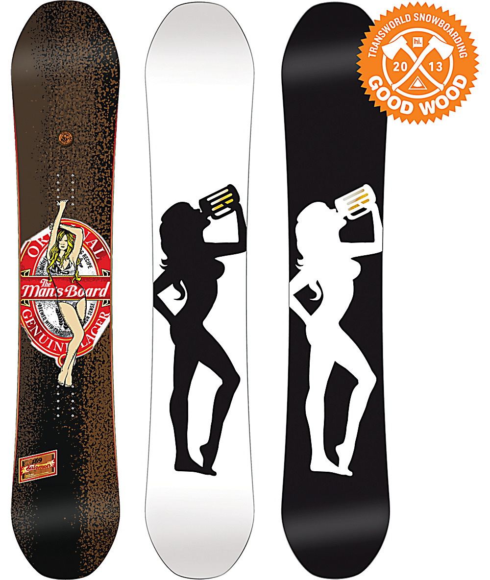 Salomon Mans Board 159cm Snowboard Zumiez