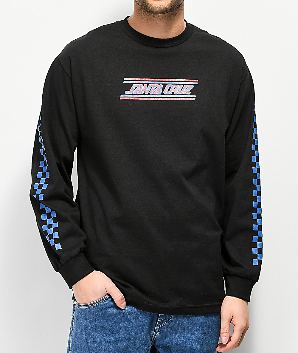 checkerboard shirt long sleeve