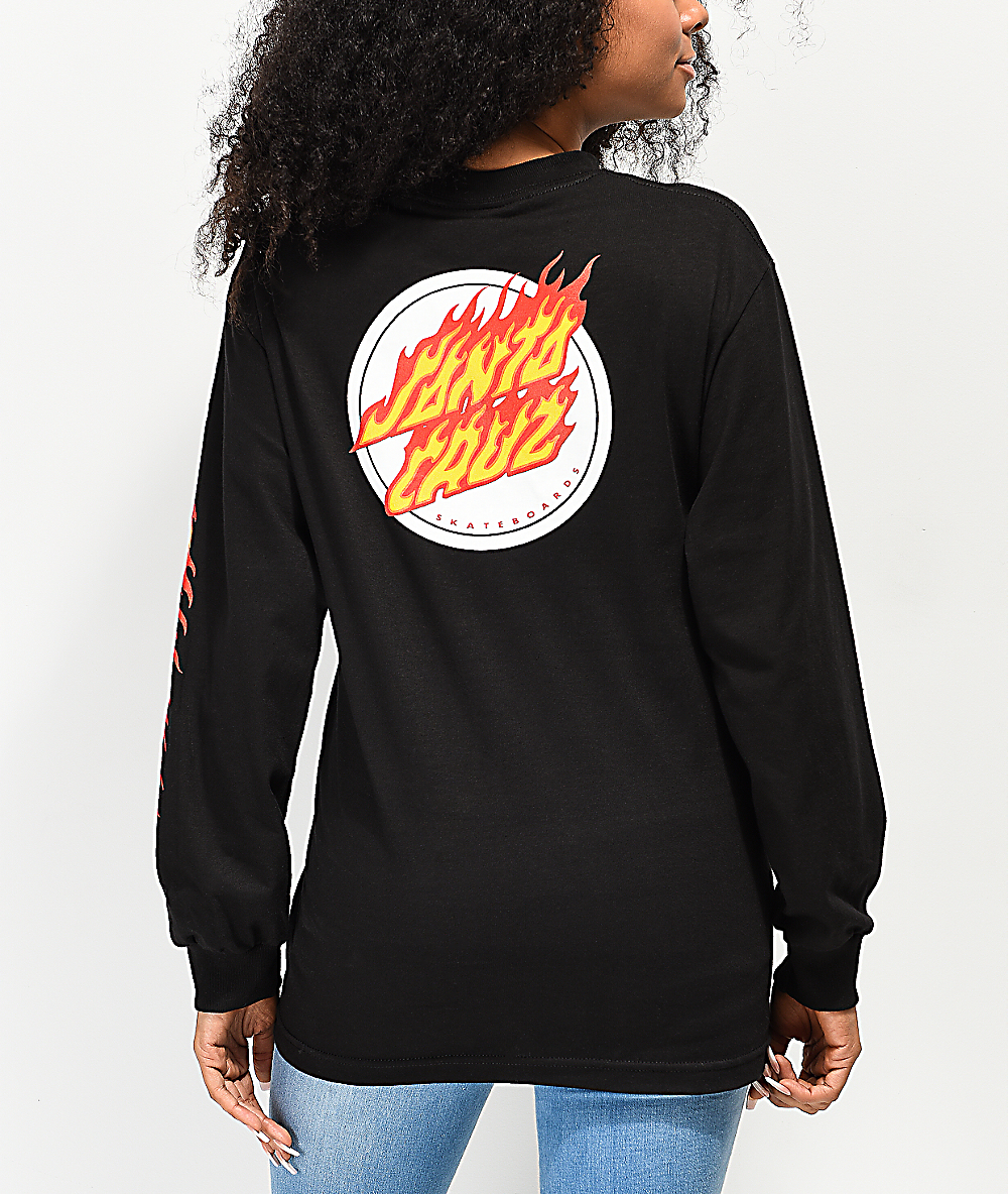 Santa Cruz Flaming Dot T-Shirt