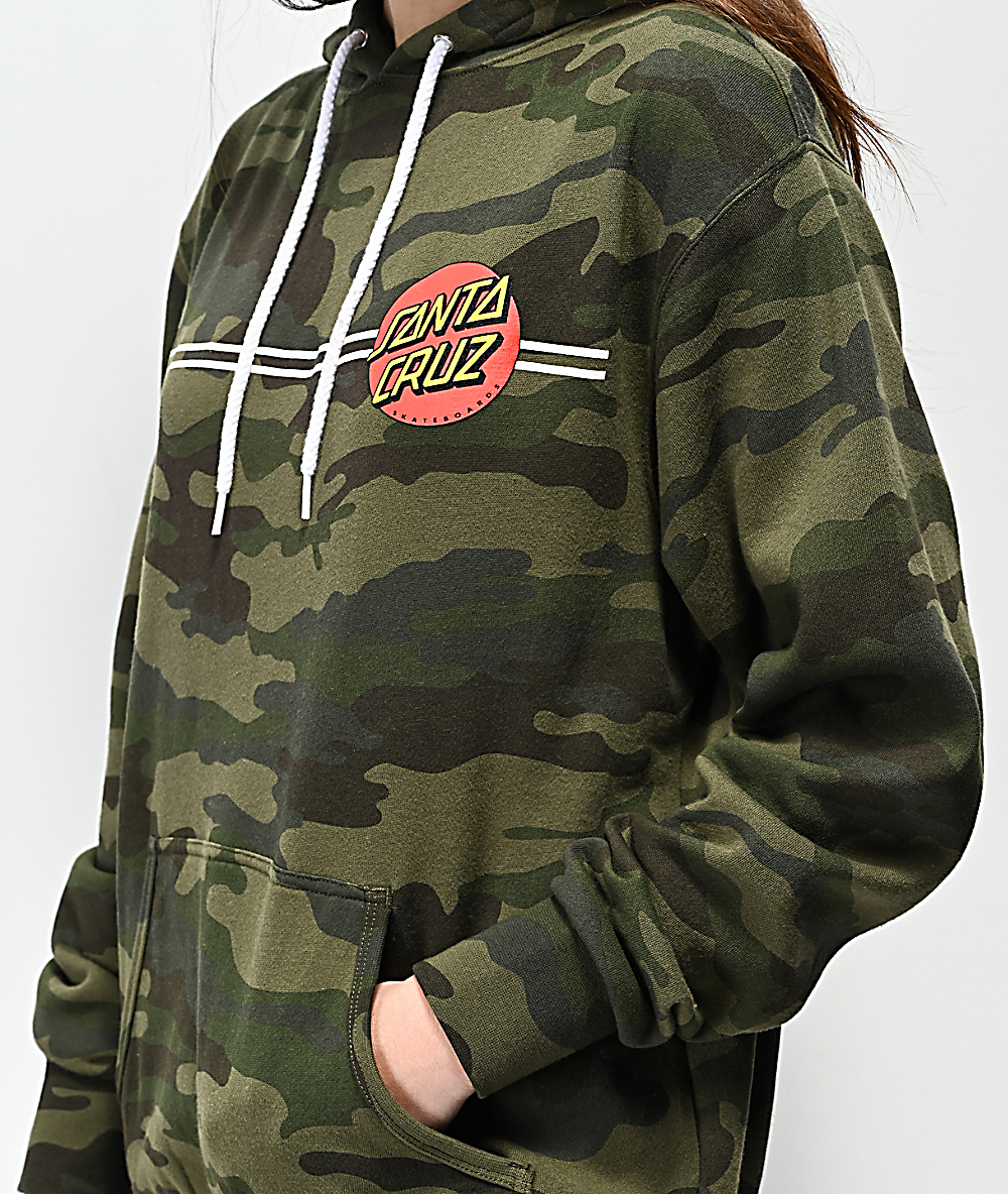 santa cruz camo hoodie