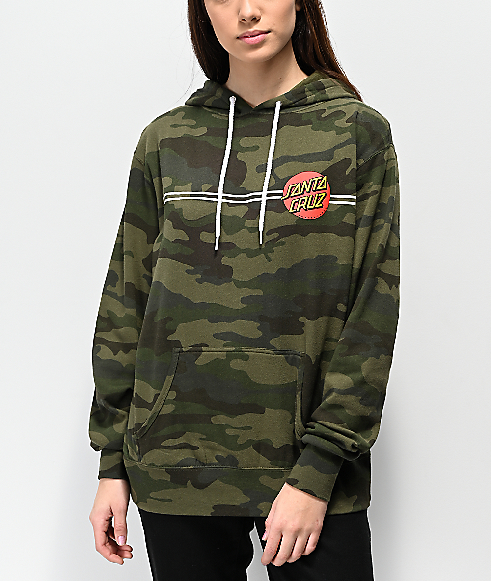 santa cruz hoodie camo