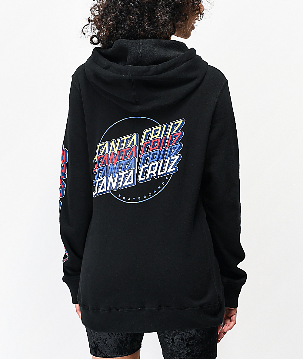 zumiez multi colored hoodie