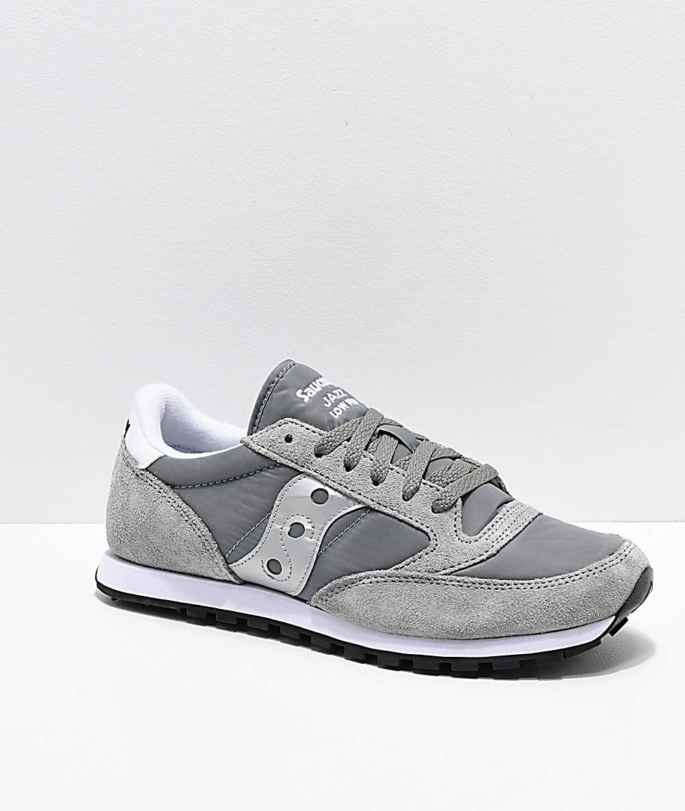 saucony grey sneakers
