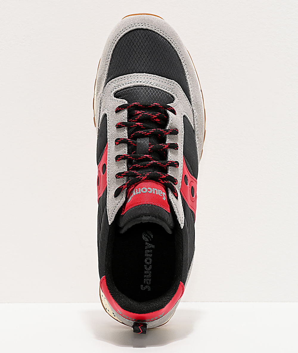 saucony jazz original grey red