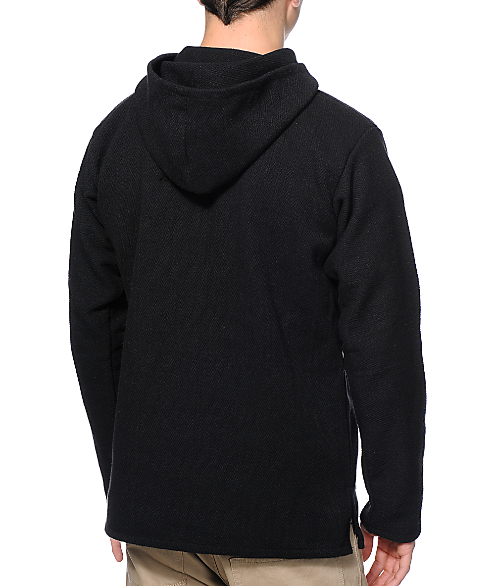 Senor Lopez Black Rasta Poncho | Zumiez