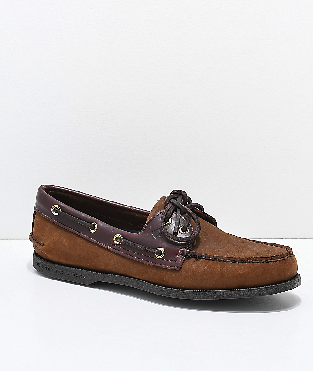 sperry buc brown