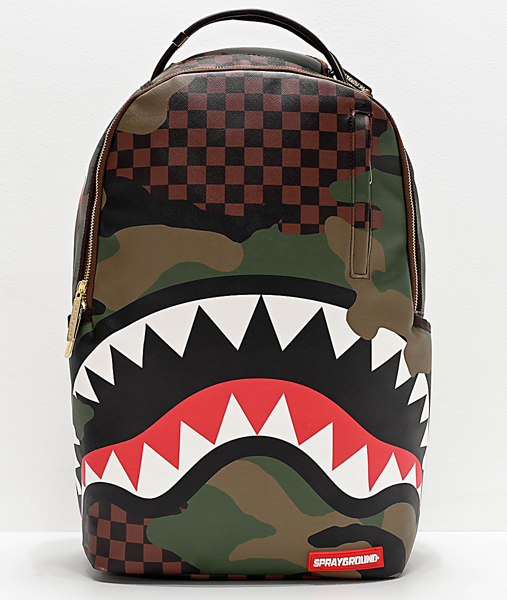 shark face backpack
