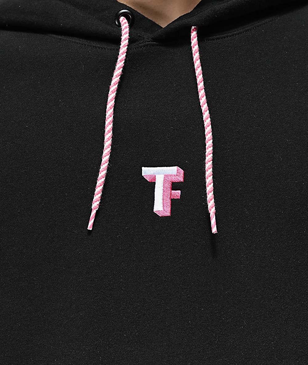 tf hoodie pink and blue