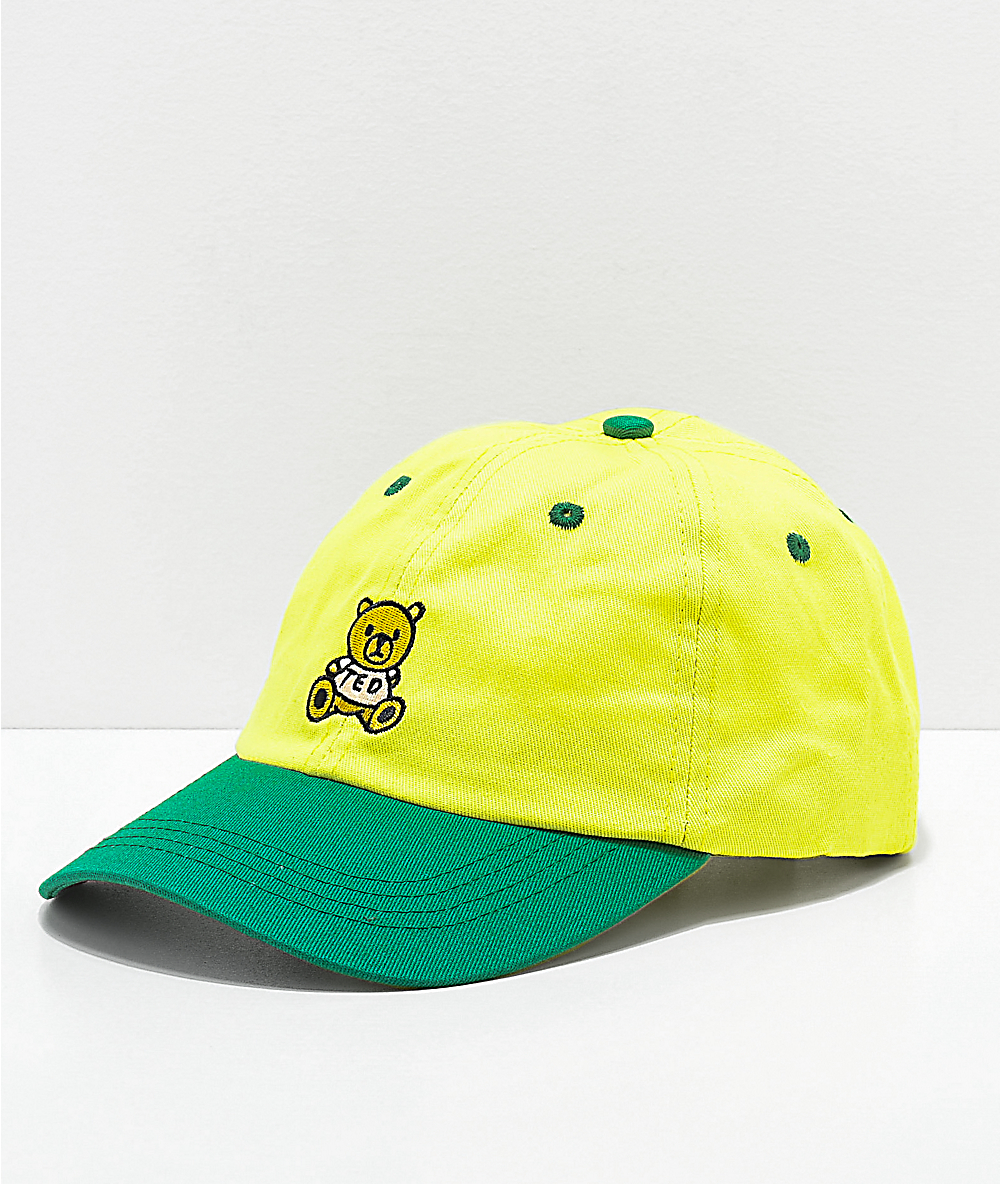 green yellow snapback