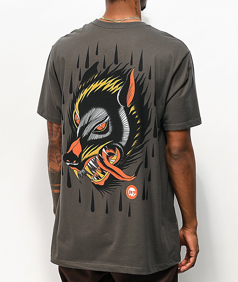 vans wolf shirt