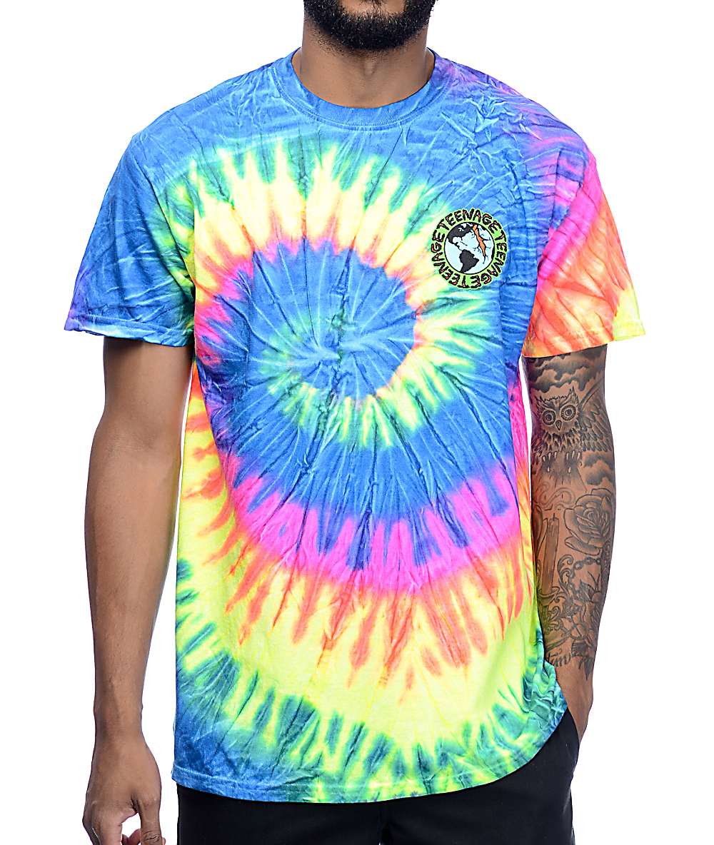 cheap tie dye shirts screen printing