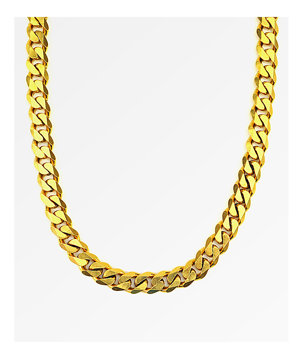 Cuban Link Chain For Sale >> The Gold Gods Flat Edge 30 Cuban Link Necklace Cuban Link Chain For Sale >> The Gold Gods Flat Edge 30 Cuban Link Necklace