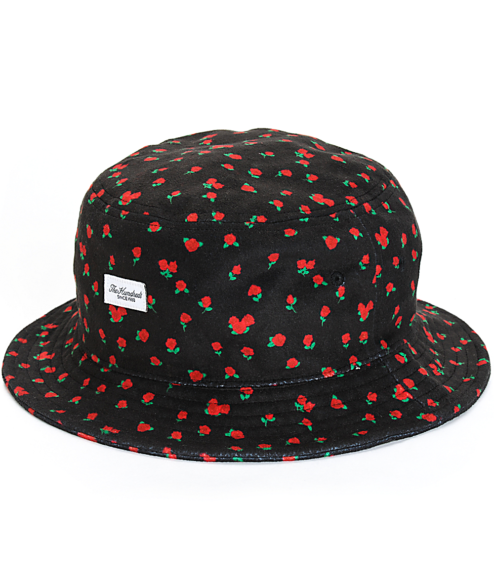 bucket hat rose