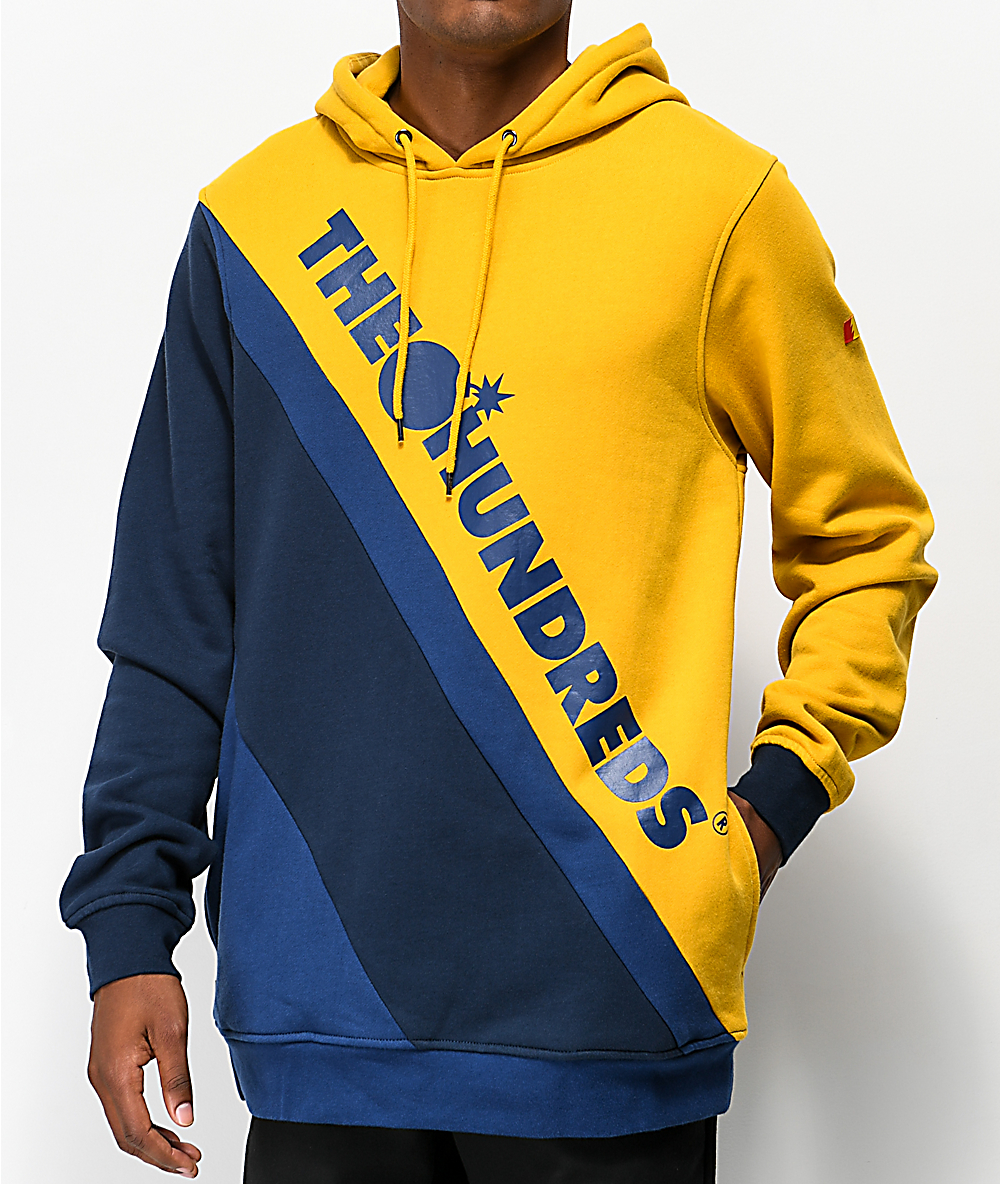 the hundreds hoodie yellow