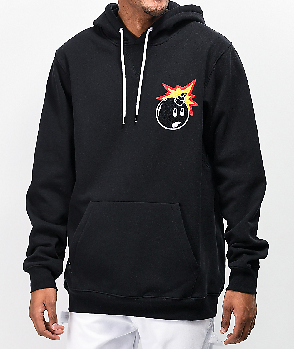 the hundreds black hoodie