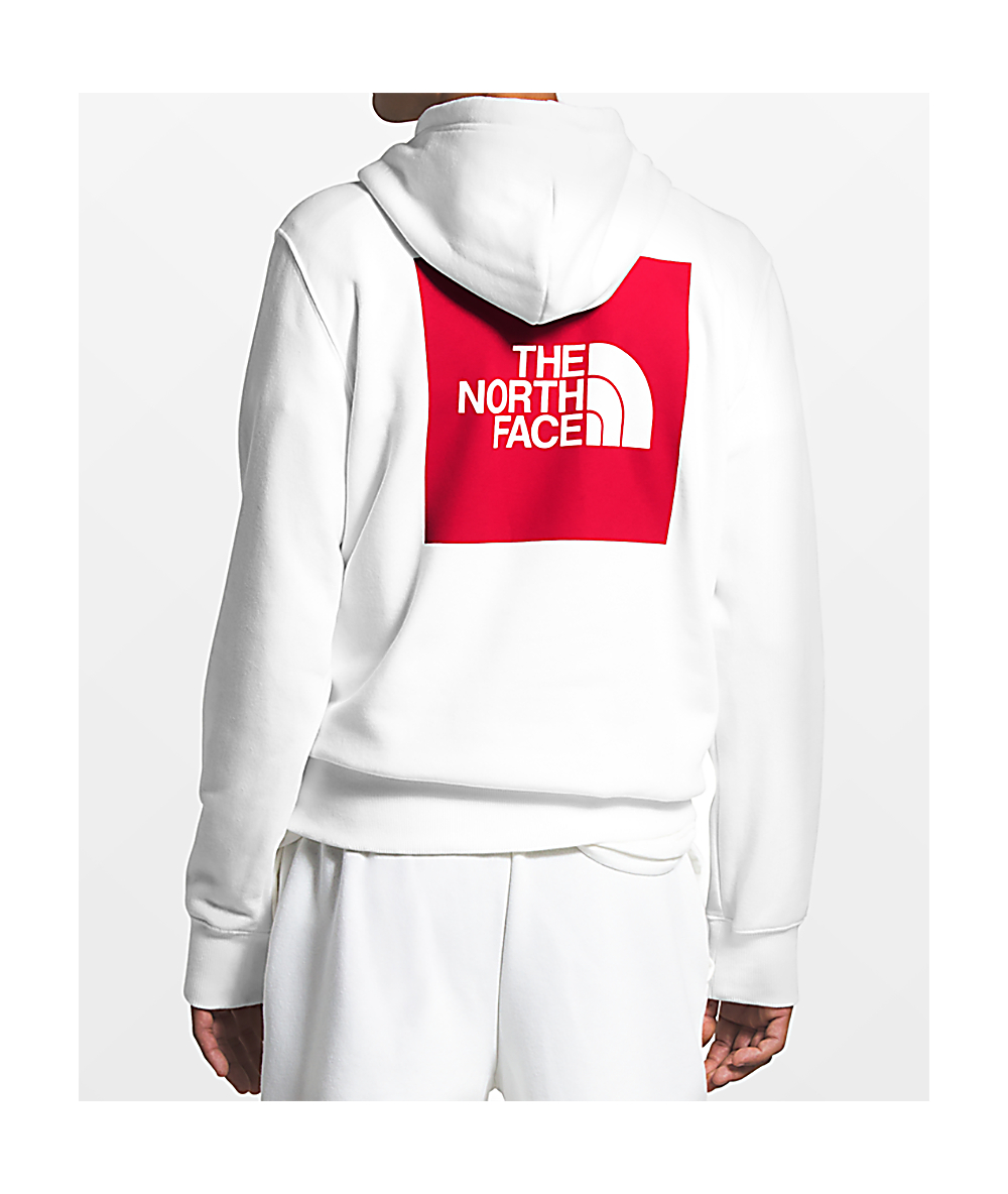 the north face sweatshirt white