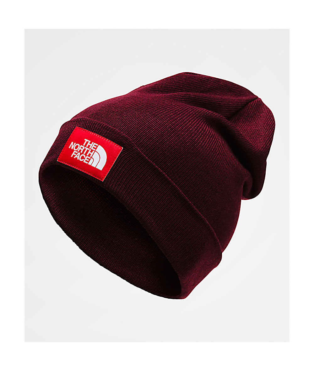north face red hat