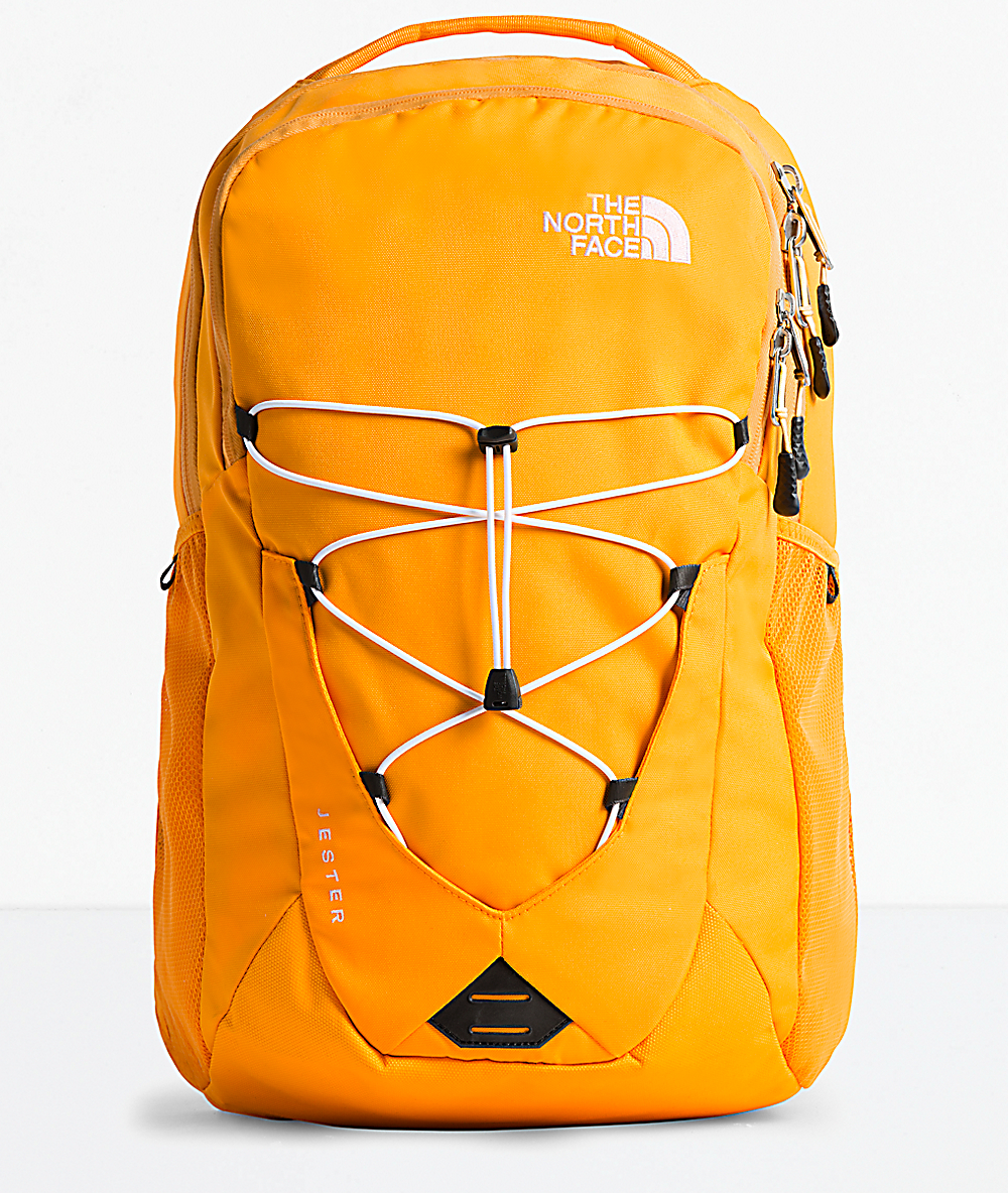 white north face jester backpack