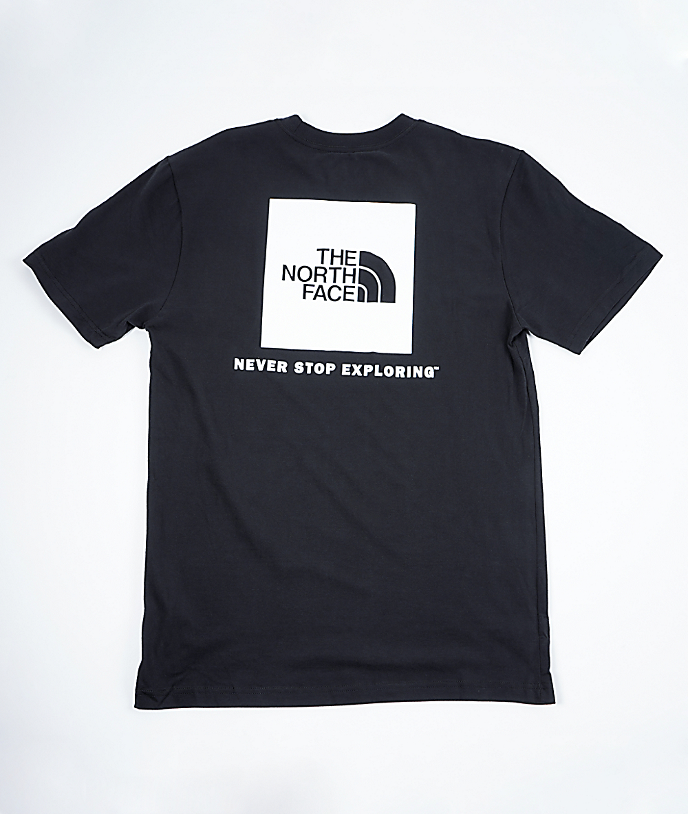 the north face black shirt