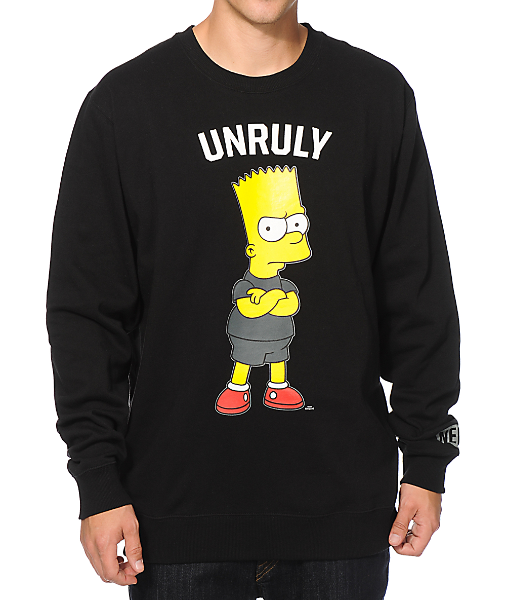 simpsons crewneck