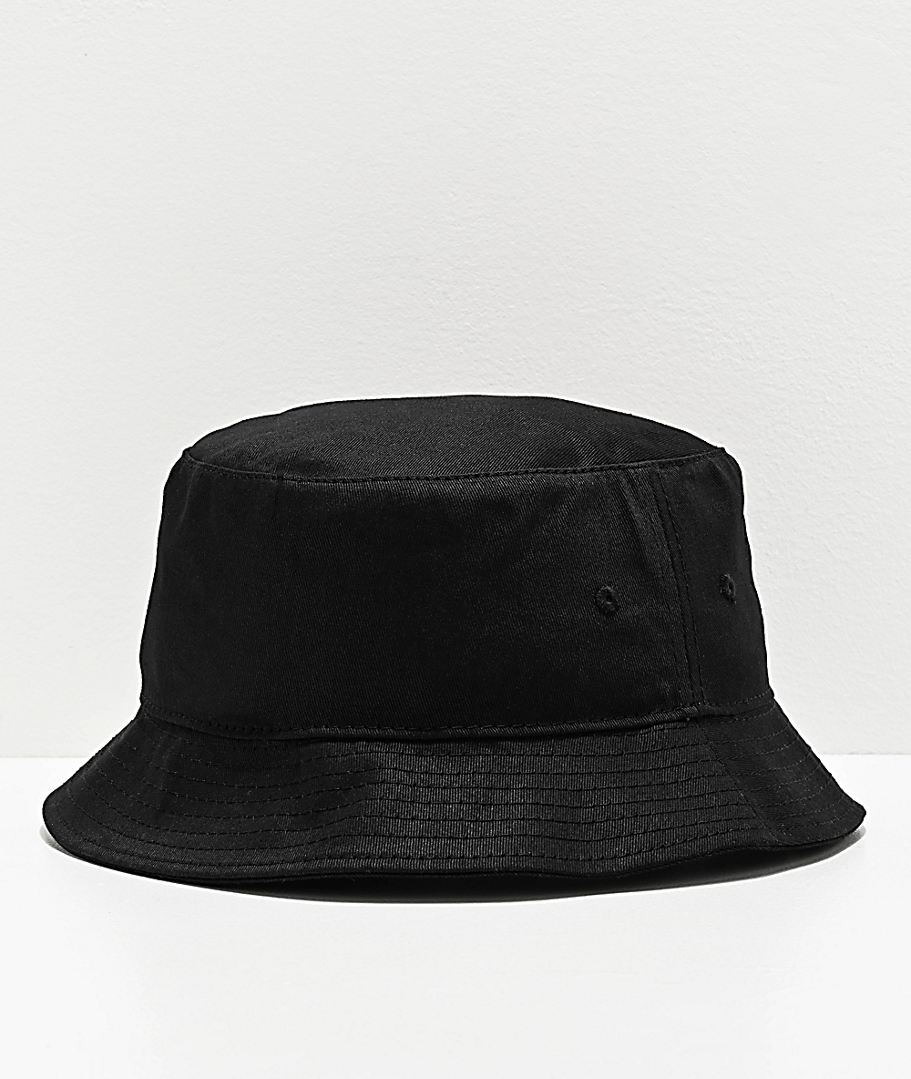 black bucket hat xl