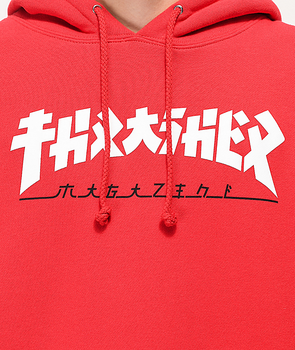 thrasher godzilla hoodie