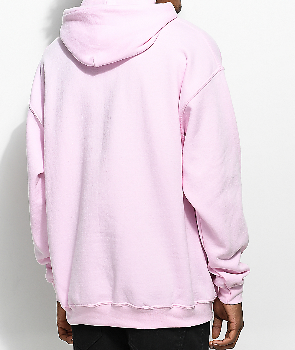 pink thrasher hoodie zumiez