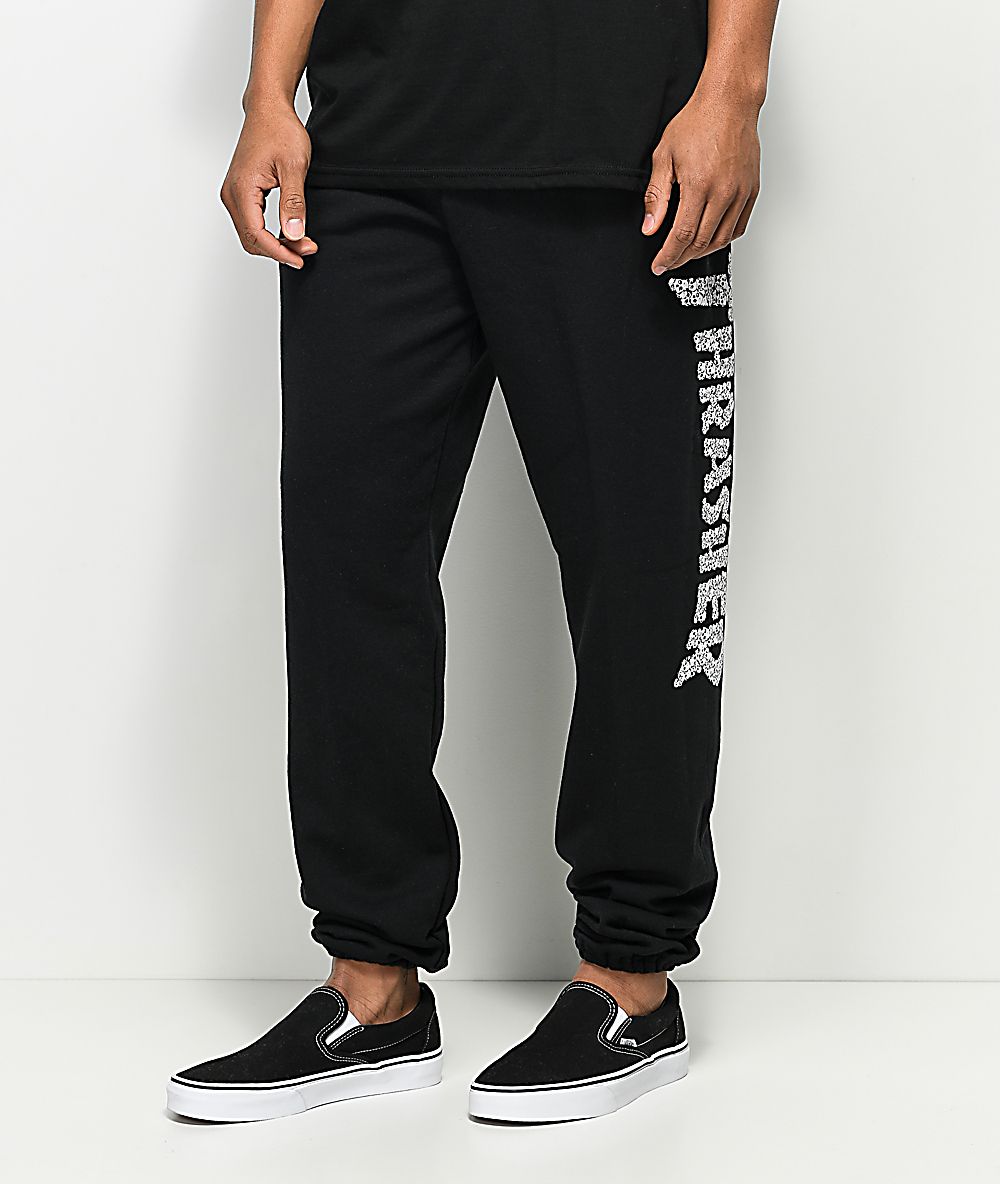 sweatpants with skulls