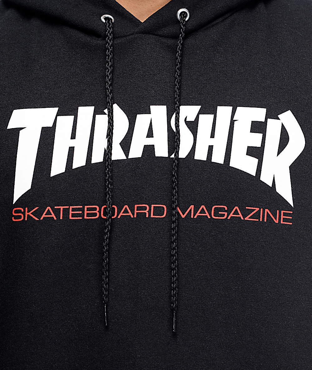 thrasher two tone hoodie