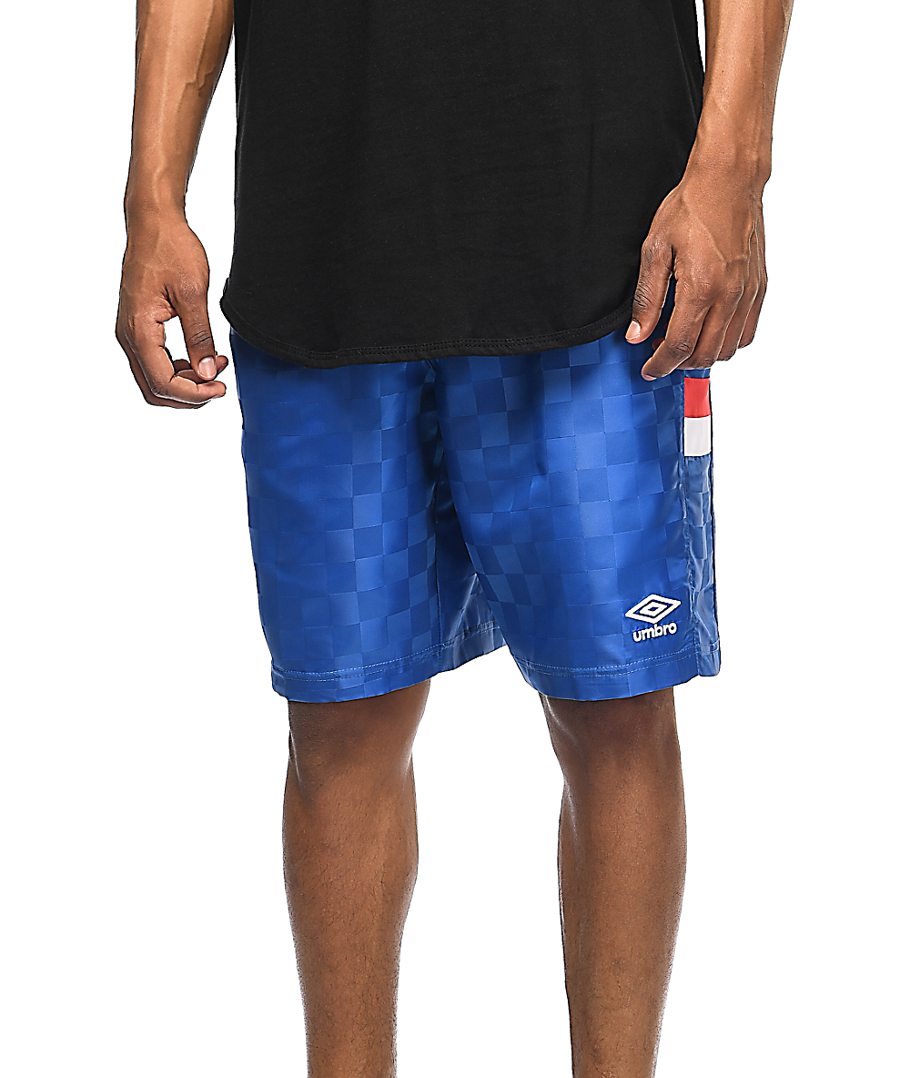 blue umbro shorts