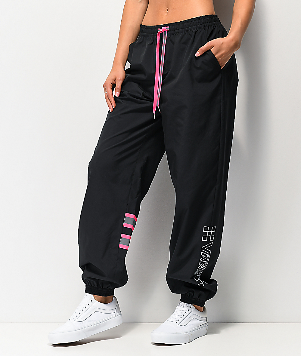 track pants with vans