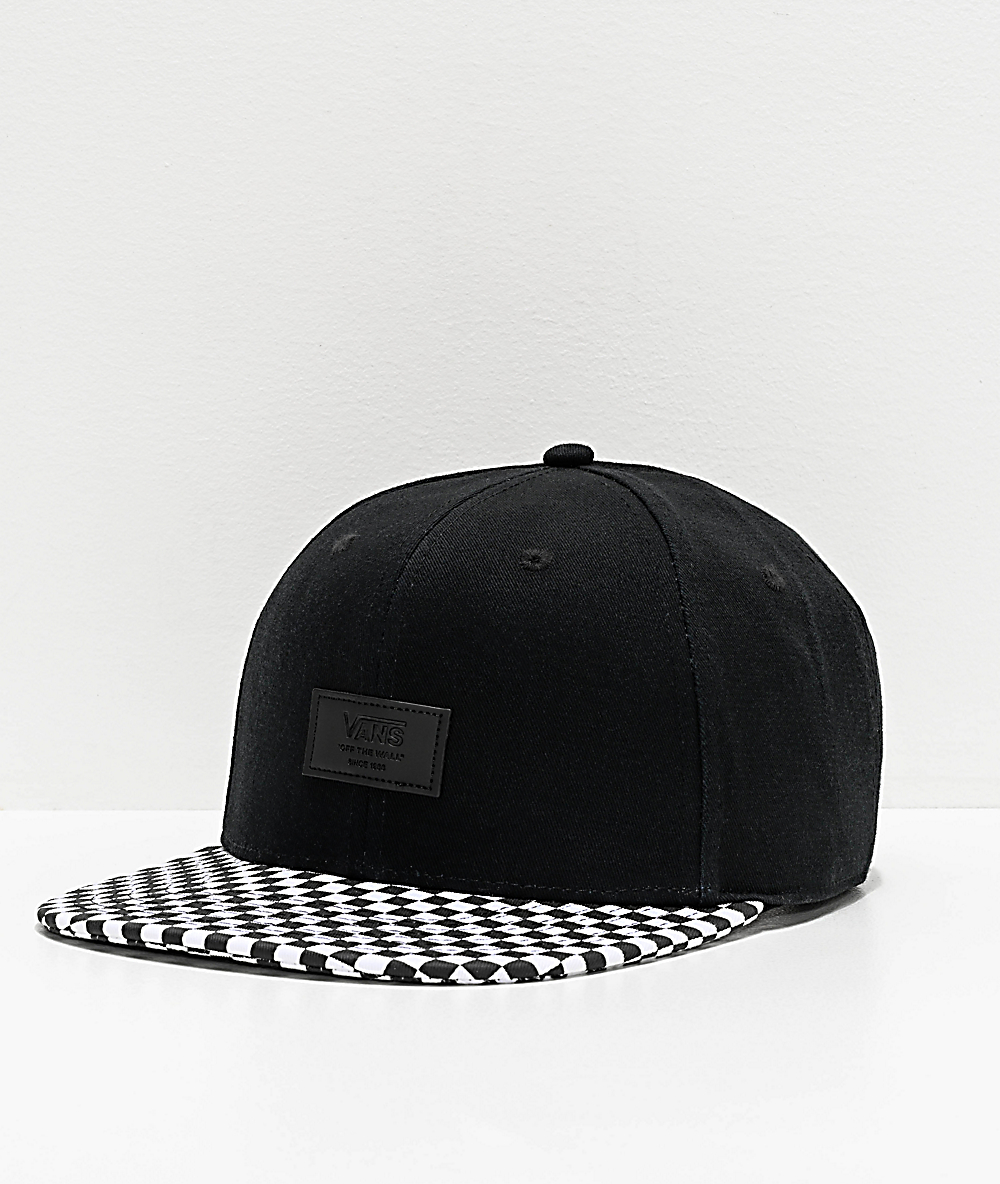 vans allover it snapback