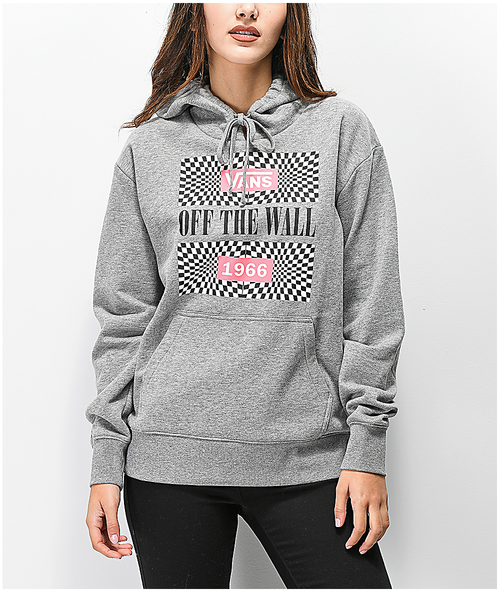 Another Dimension Heather Grey Hoodie 