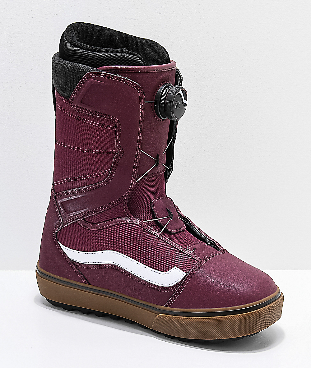 vans mens burgundy