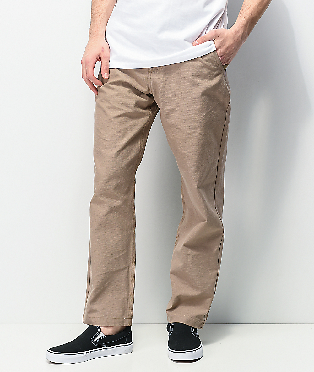khaki pants and vans