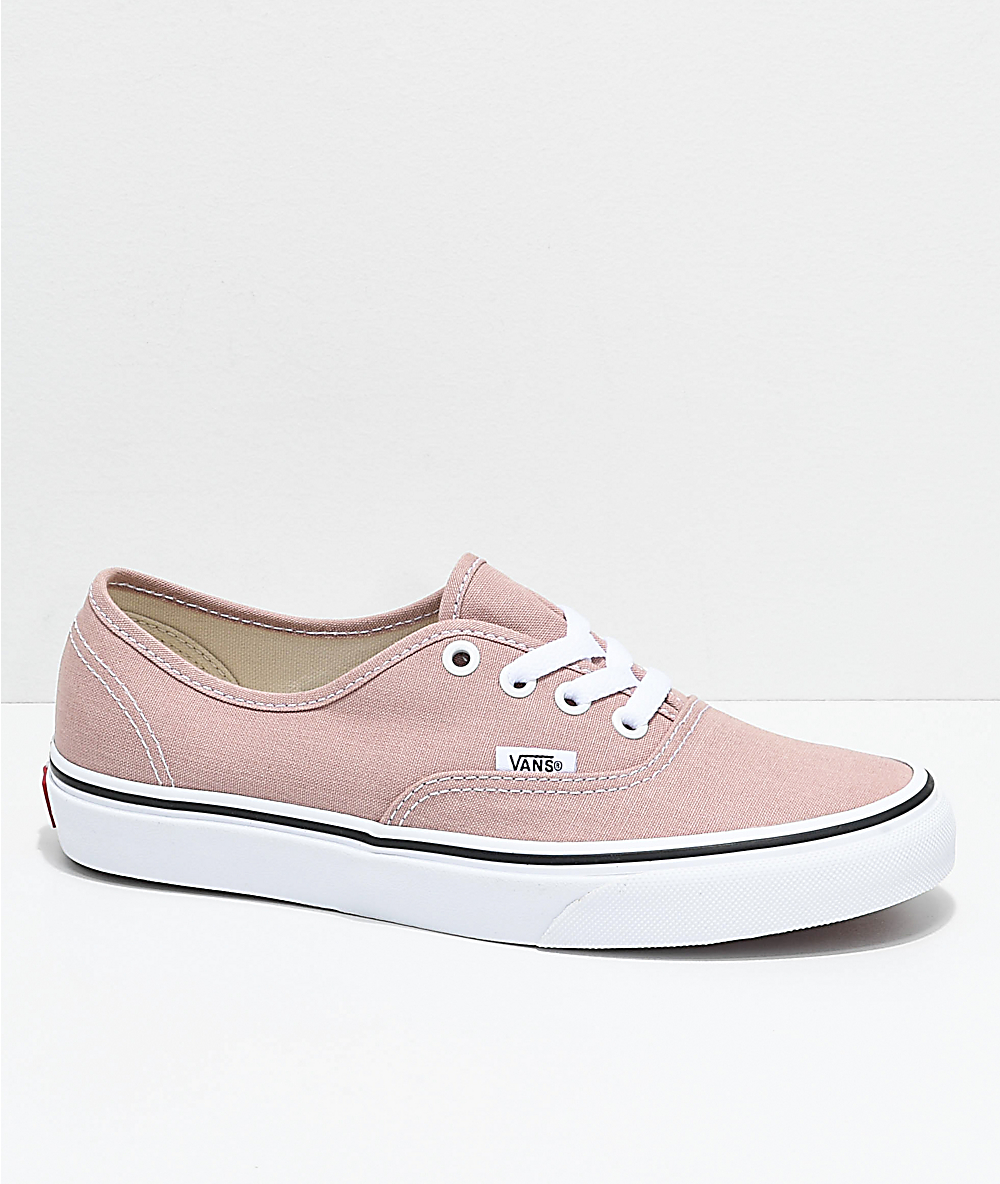 vans authentic mahogany rose