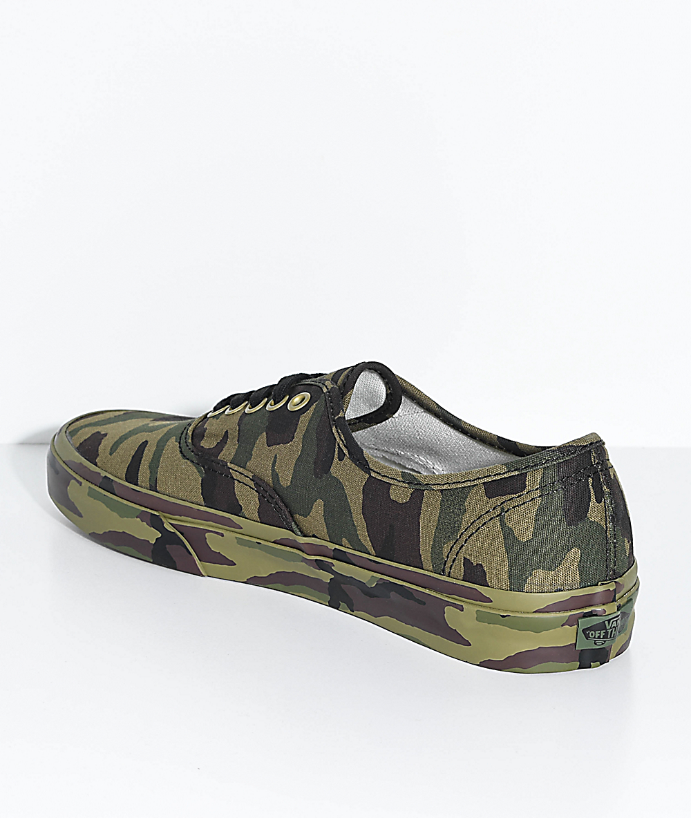 zapatos vans classica hombre olive