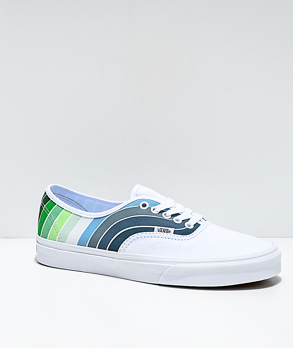 vans authentic verdes
