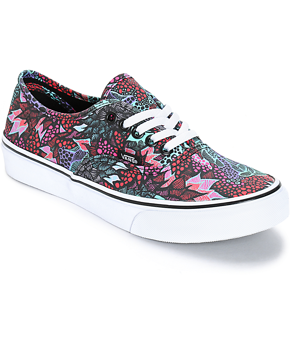 colorful vans low top