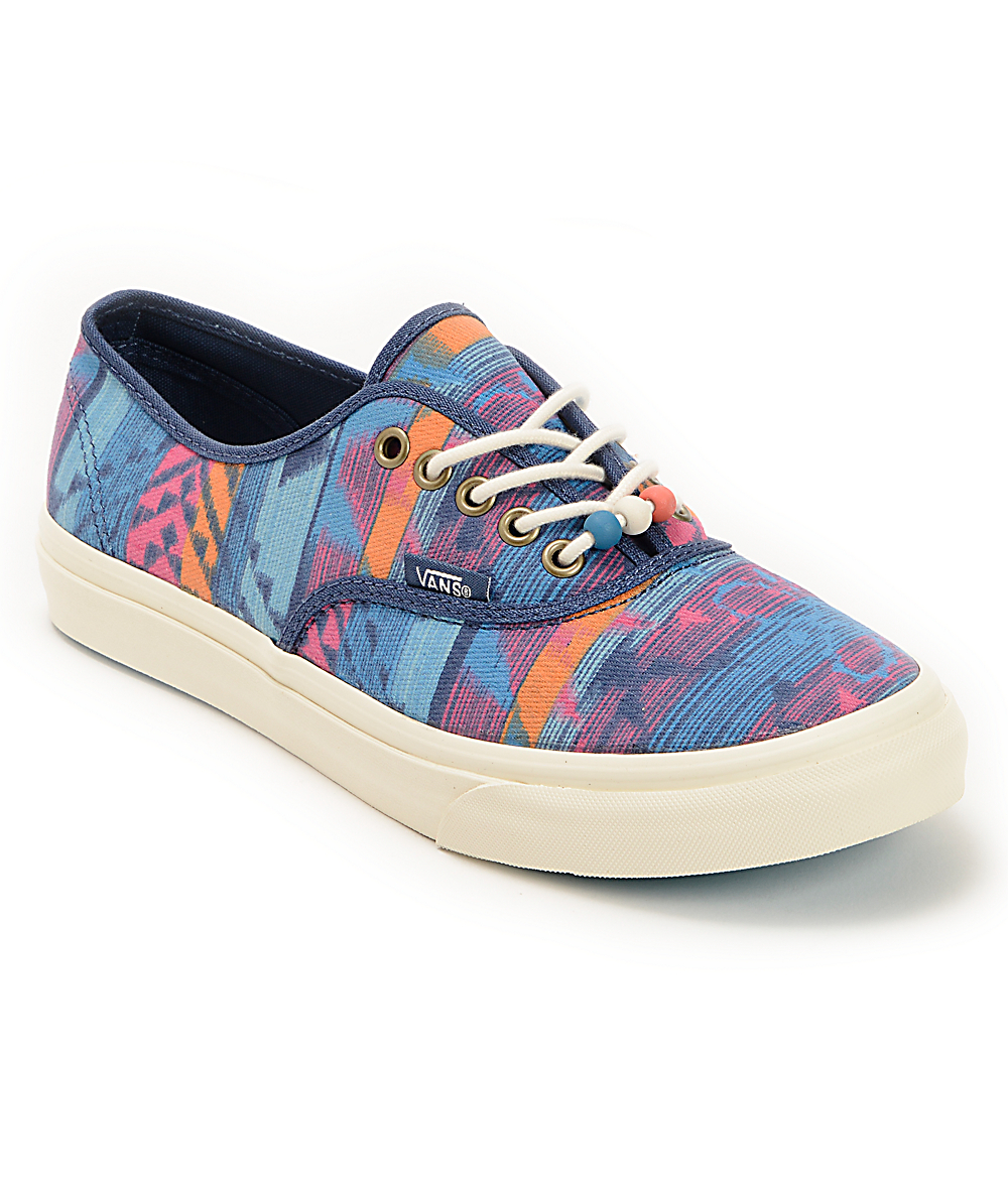 vans tribal slip on