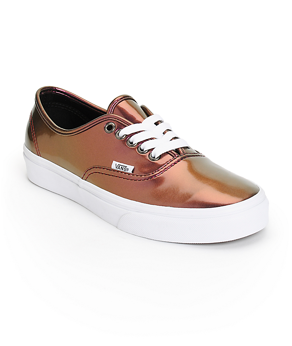 vans authentic mujer rosas